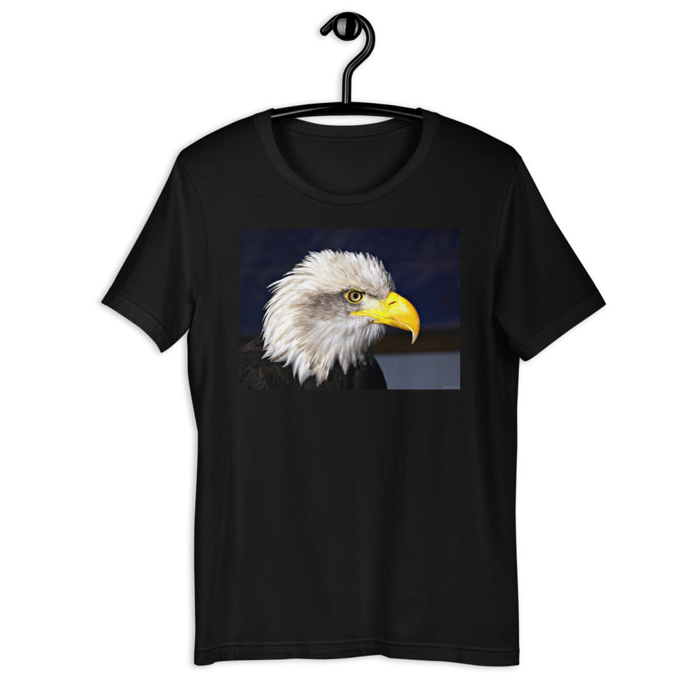 Classic Crew Neck Tee - Bald Eagle - Ronz-Design-Unique-Apparel
