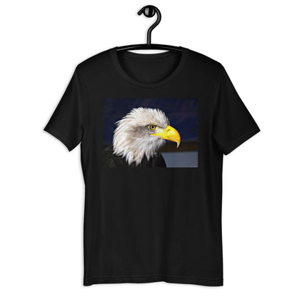 Classic Crew Neck Tee - Bald Eagle - Ronz-Design-Unique-Apparel
