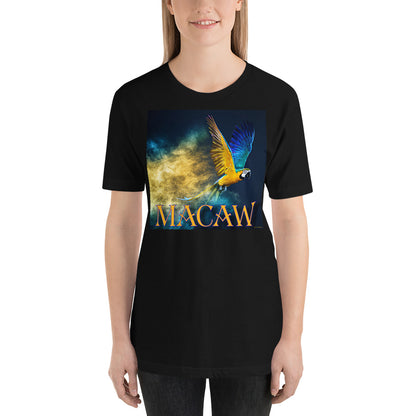 Classic Crew Neck Tee - Macaw - Ronz-Design-Unique-Apparel