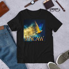 Load image into Gallery viewer, Classic Crew Neck Tee - Macaw - Ronz-Design-Unique-Apparel

