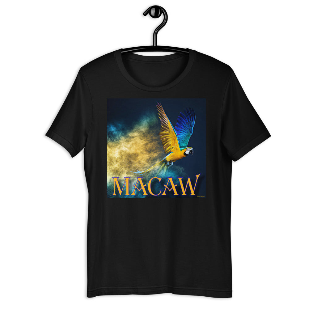 Classic Crew Neck Tee - Macaw - Ronz-Design-Unique-Apparel