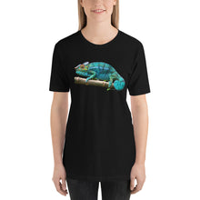 Load image into Gallery viewer, Classic Crew Neck Tee - Blue Striped Panther - Ronz-Design-Unique-Apparel
