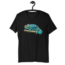 Load image into Gallery viewer, Classic Crew Neck Tee - Blue Striped Panther - Ronz-Design-Unique-Apparel
