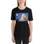 Classic Crew Neck Tee - Lion in Moonlight - Ronz-Design-Unique-Apparel