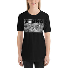 Load image into Gallery viewer, Classic Crew Neck Tee - ZEBRA Blur - Ronz-Design-Unique-Apparel
