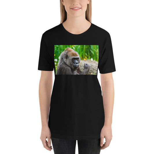 Classic Crew Neck Tee - Young Gorilla - Ronz-Design-Unique-Apparel