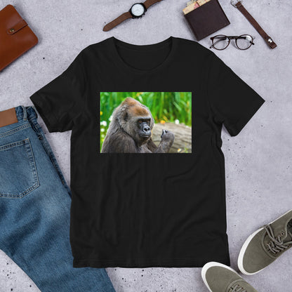 Classic Crew Neck Tee - Young Gorilla - Ronz-Design-Unique-Apparel