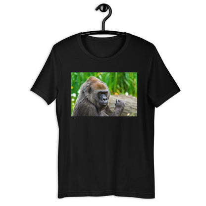Classic Crew Neck Tee - Young Gorilla - Ronz-Design-Unique-Apparel