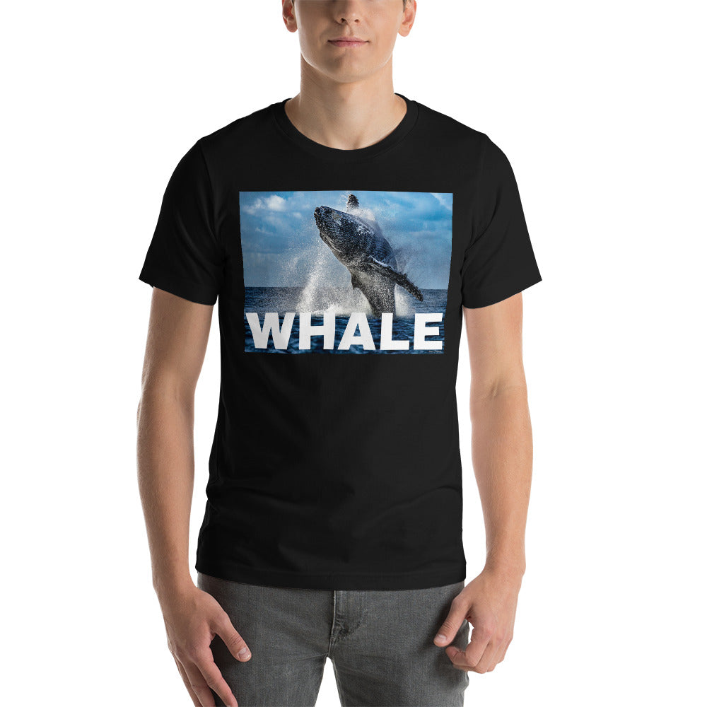 Classic Crew Neck Tee - Humpback Breach - Ronz-Design-Unique-Apparel