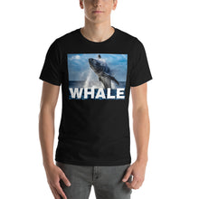 Load image into Gallery viewer, Classic Crew Neck Tee - Whale - Ronz-Design-Unique-Apparel
