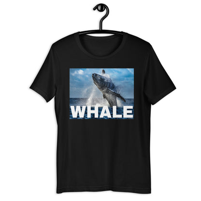 Classic Crew Neck Tee - Whale - Ronz-Design-Unique-Apparel