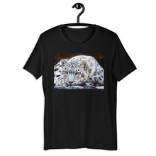 Load image into Gallery viewer, Classic Crew Neck Tee - Snow Leopard - Ronz-Design-Unique-Apparel
