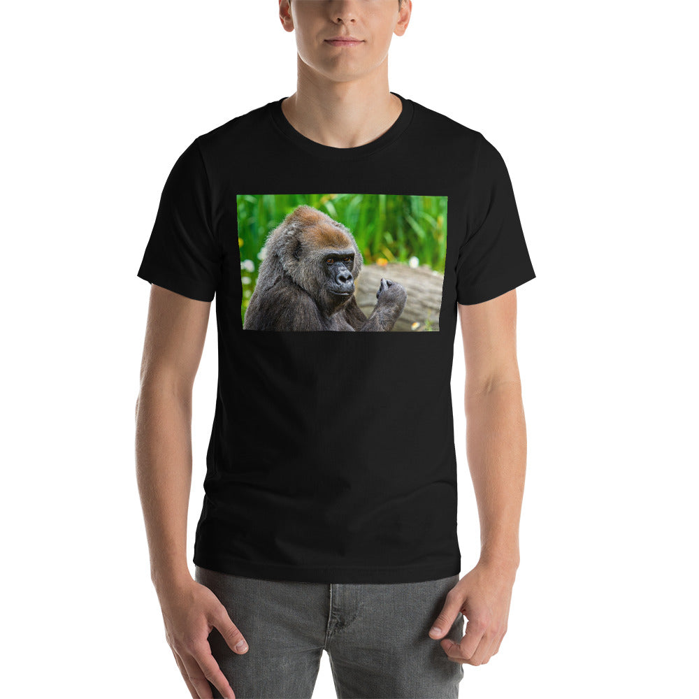 Classic Crew Neck Tee - Young Gorilla - Ronz-Design-Unique-Apparel