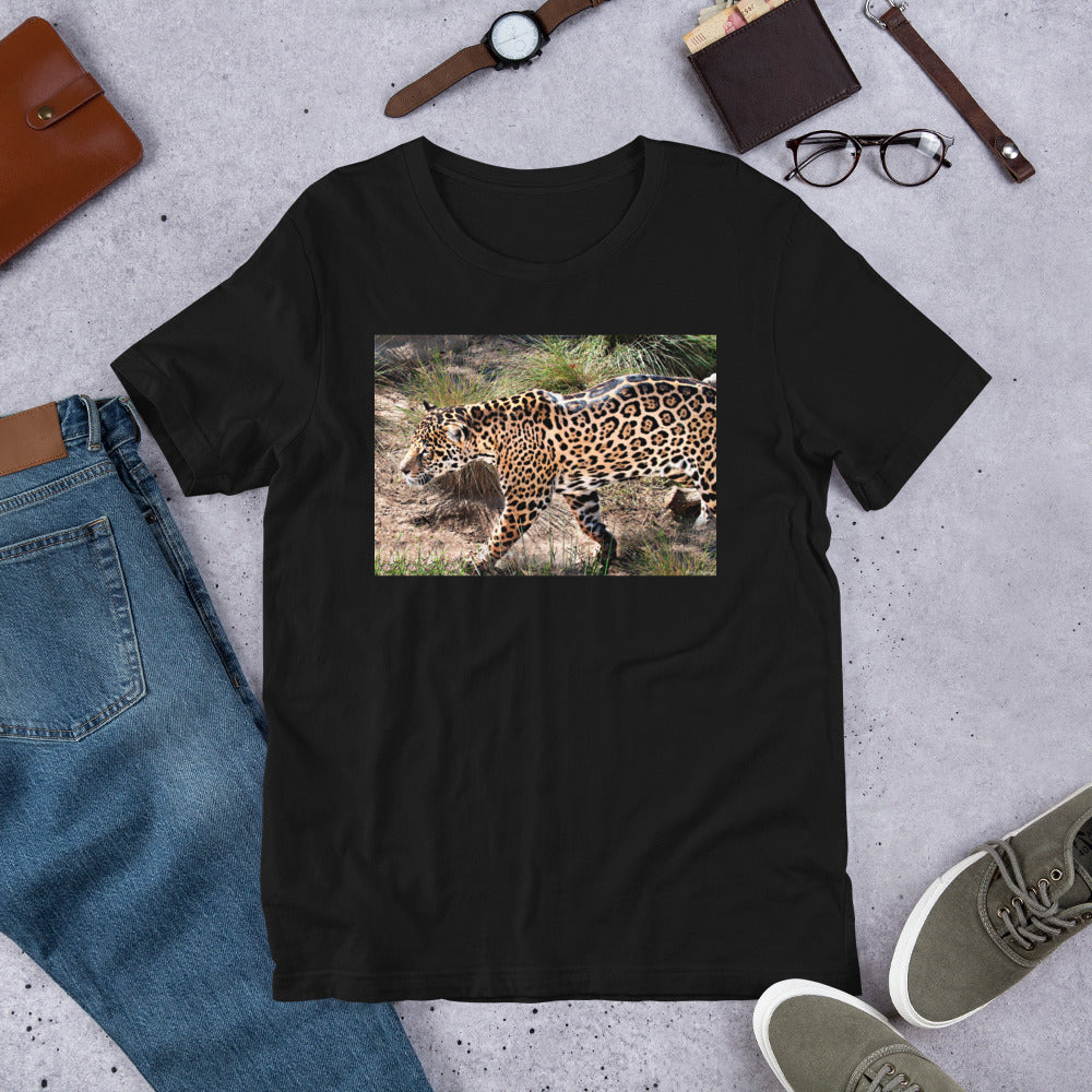 Classic Crew Neck Tee - Young Leopard - Ronz-Design-Unique-Apparel