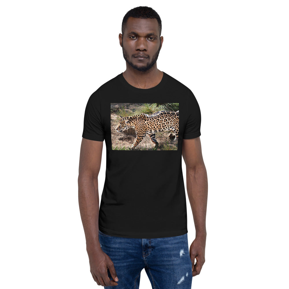 Classic Crew Neck Tee - Young Leopard - Ronz-Design-Unique-Apparel