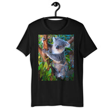 Load image into Gallery viewer, Classic Crew Neck Tee - Koala in a Tree - Ronz-Design-Unique-Apparel
