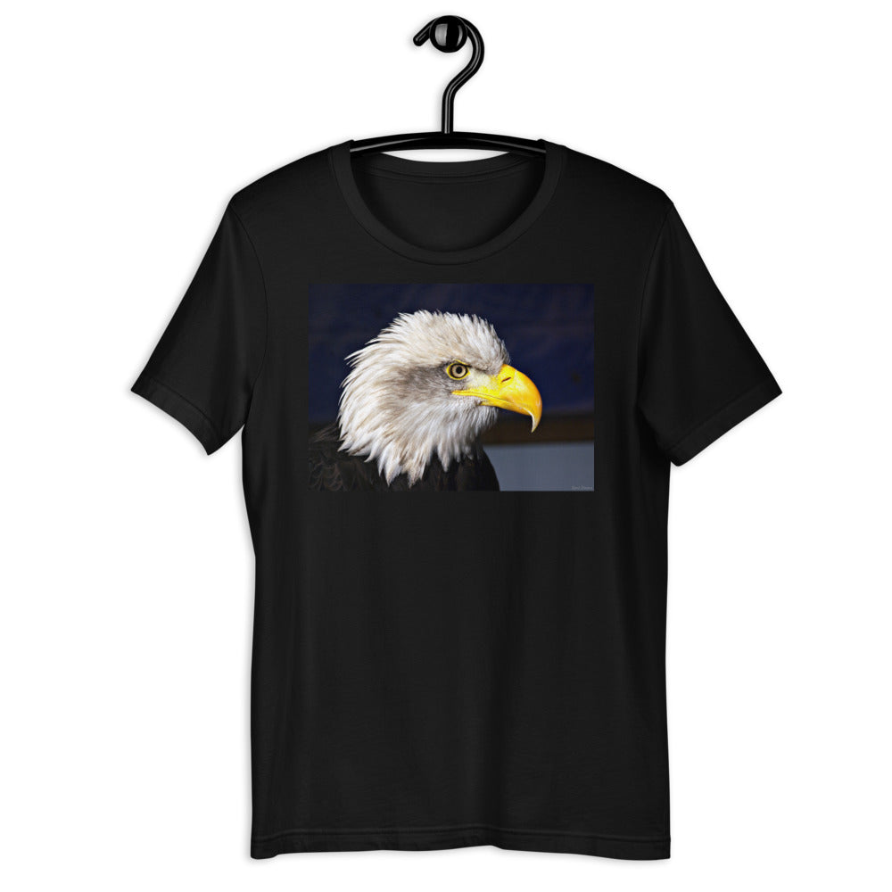 Classic Crew Neck Tee - Bald Eagle - Ronz-Design-Unique-Apparel