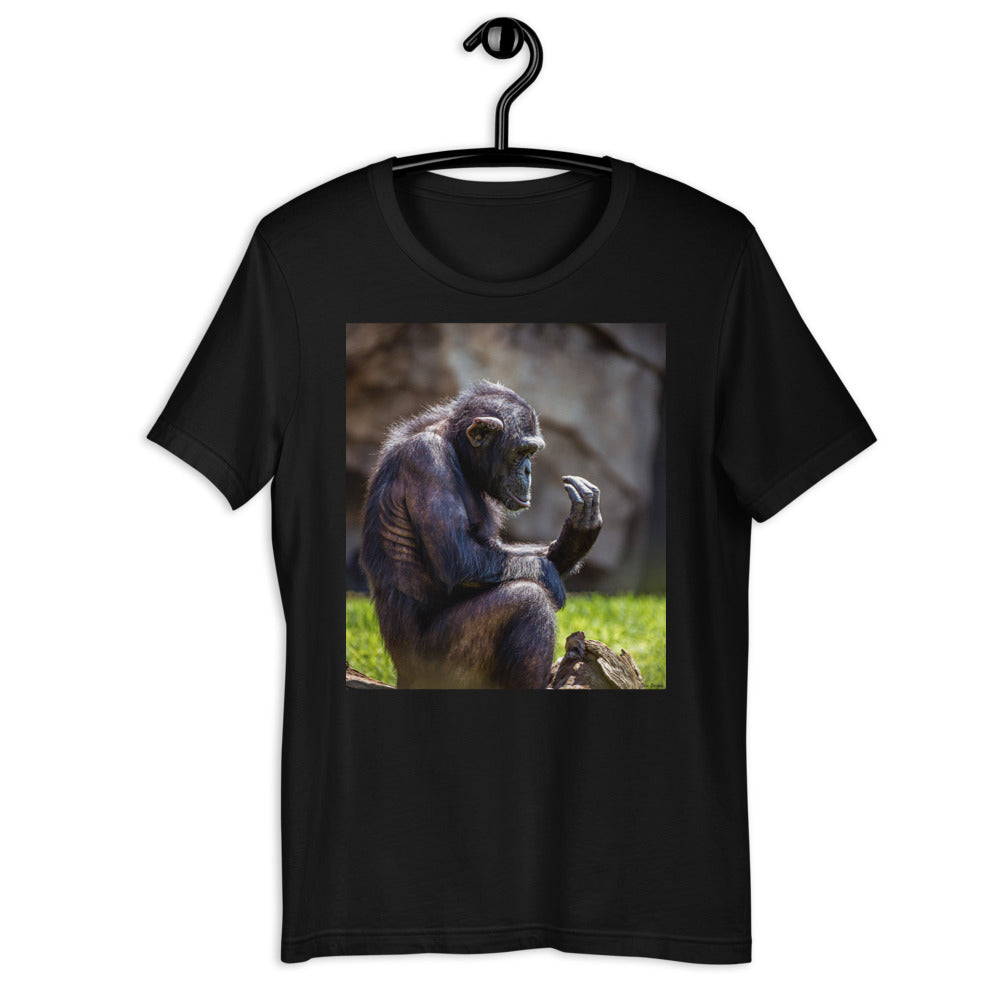 Classic Crew Neck Tee - Thinking - Ronz-Design-Unique-Apparel