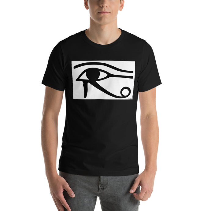 Classic Crew Neck Tee - Eye of Horus - Ronz-Design-Unique-Apparel