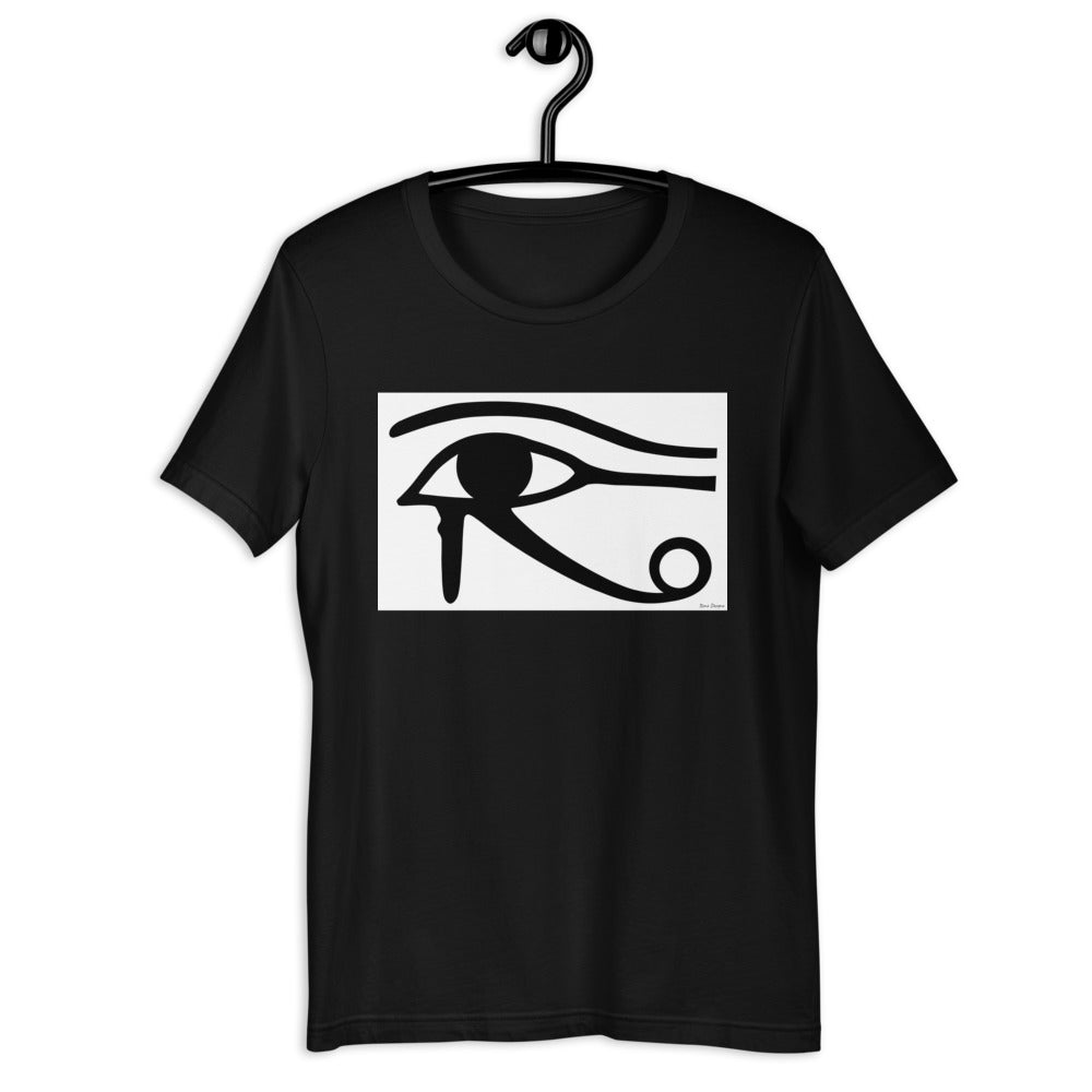 Classic Crew Neck Tee - Eye of Horus - Ronz-Design-Unique-Apparel
