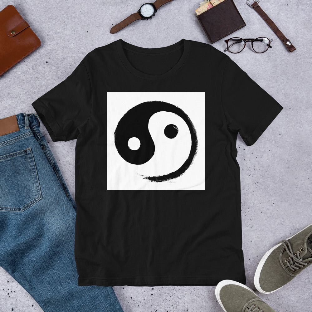 Classic Crew Neck Tee - Yin Yang - Ronz-Design-Unique-Apparel