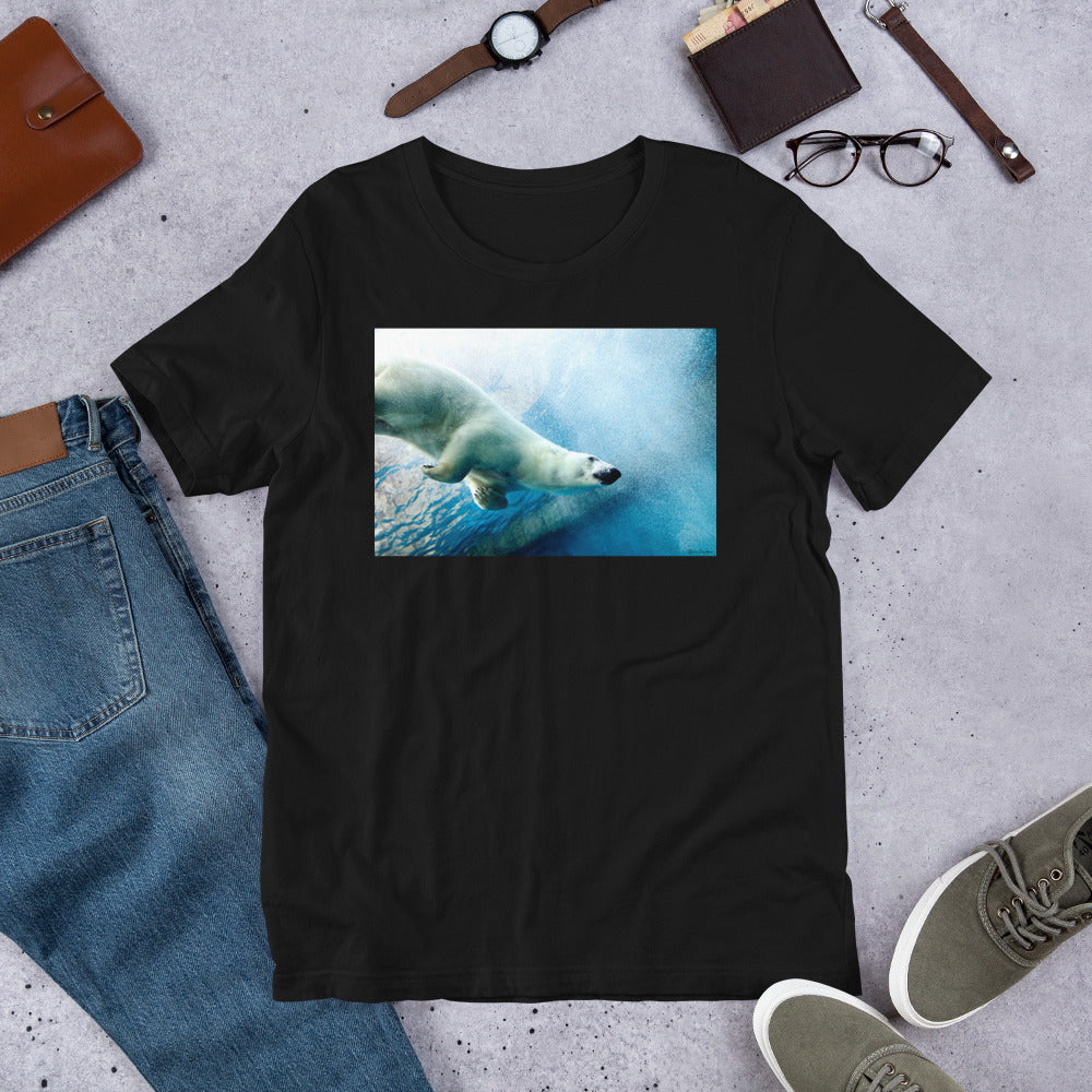 Everyday Elegant Tee- Polar Dip