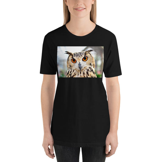 Everyday Elegant Tee - Orange Eyed Hooter