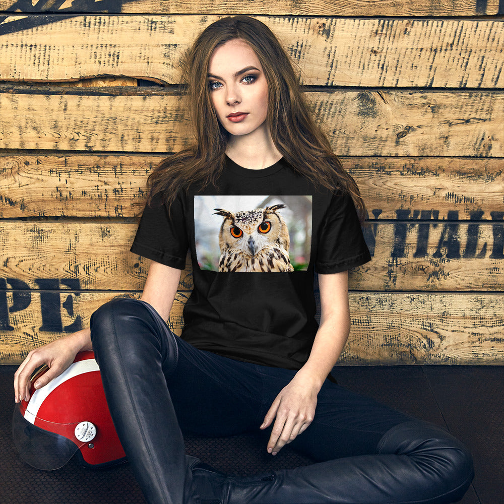 Everyday Elegant Tee - Orange Eyed Hooter