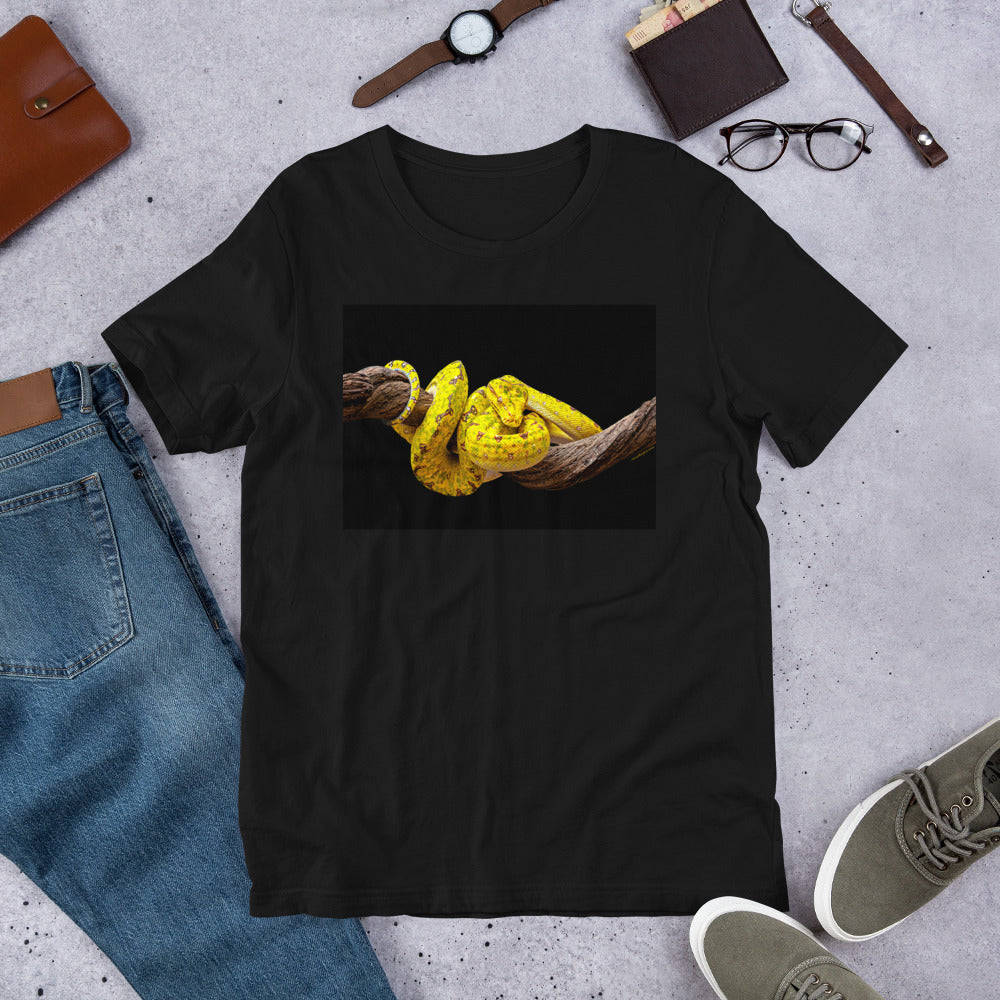 Everyday Elegant Tee - Yellow Tree Python