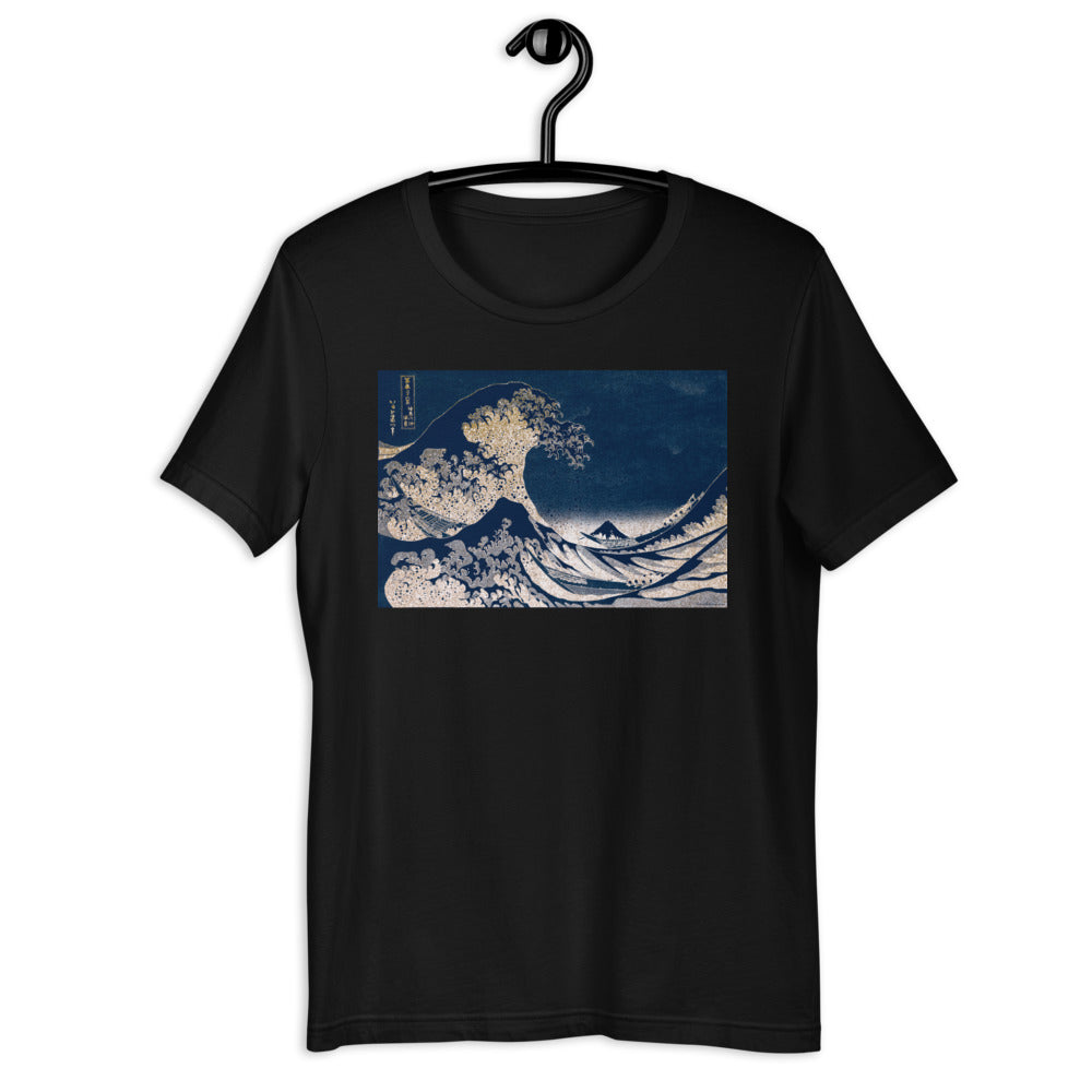 Premium Soft Crew Neck - Hokusai: Great Waves of Kanagawa Remix