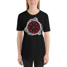 Load image into Gallery viewer, Everyday Elegant Tee - Magical Norse Runic Compass
