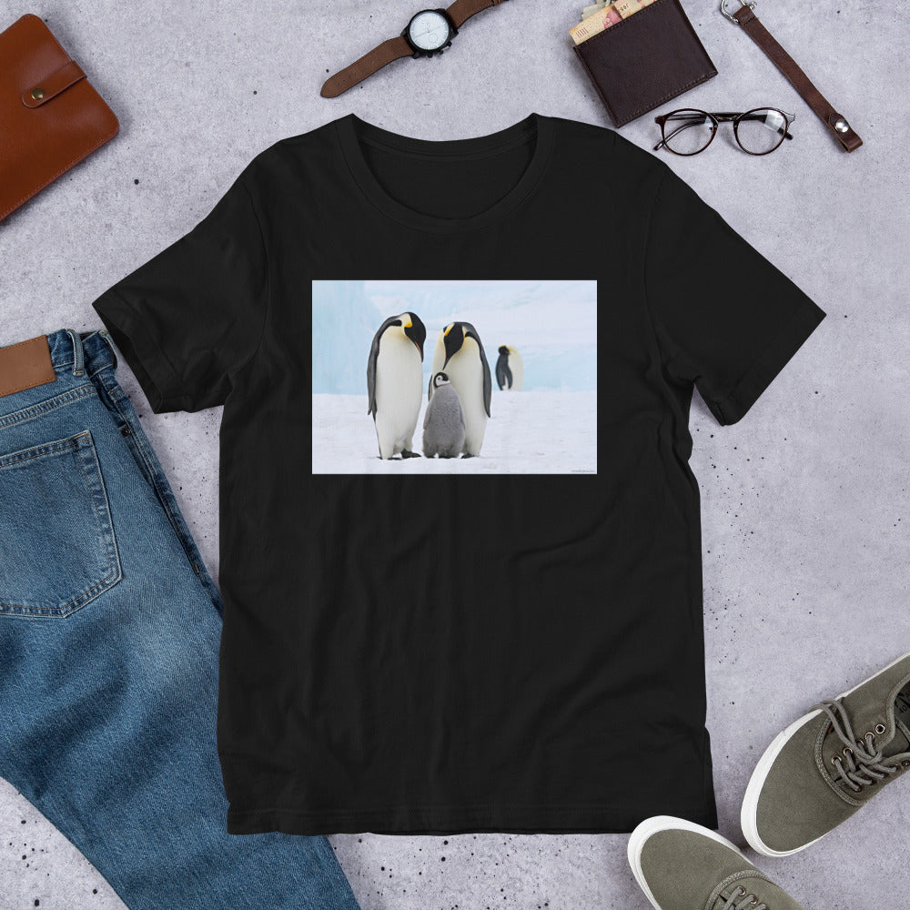Everyday Elegant Tee - Penguin Family