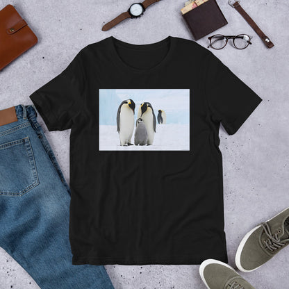 Everyday Elegant Tee - Penguin Family