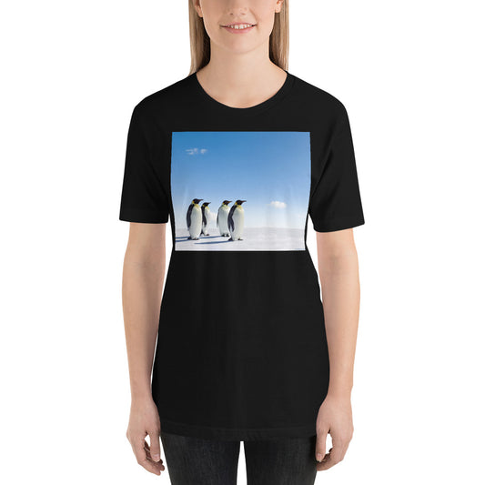 Everyday Elegant Tee - Penguins Out for a Stroll