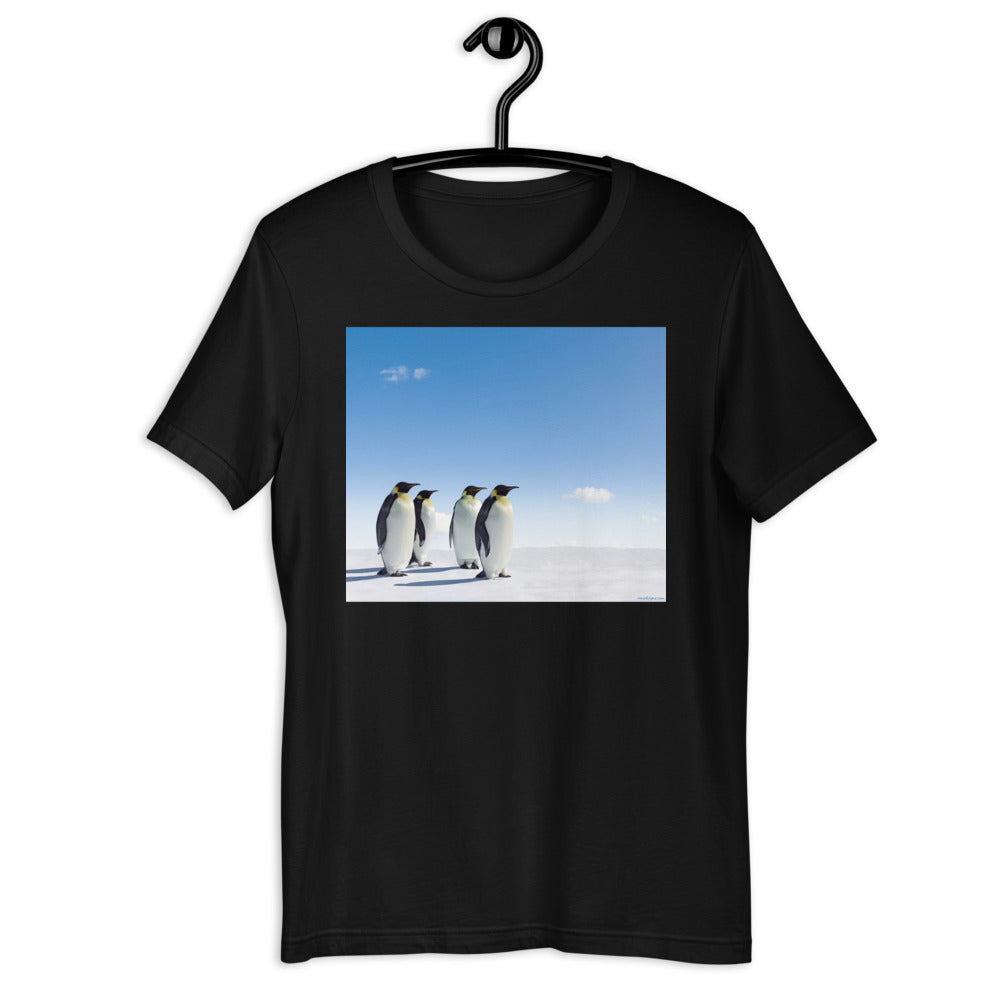 Everyday Elegant Tee - Penguins Out for a Stroll