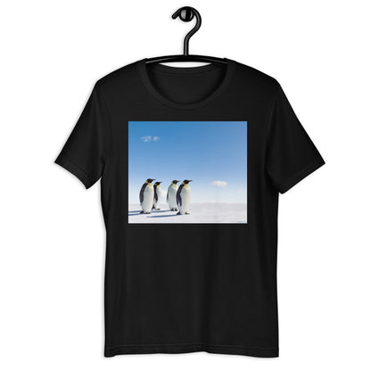 Everyday Elegant Tee - Penguins Out for a Stroll