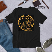 Load image into Gallery viewer, Everyday Elegant Tee - Crescent Moon &amp; Odin&#39;s Raven
