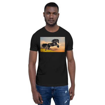 Premium Soft Crew Neck - Black Friesian Launching