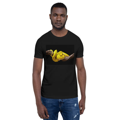 Premium Soft Crew Neck - Yellow Green Tree Python