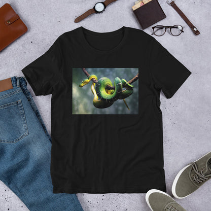 Premium Soft Crew Neck - Green Tree Python