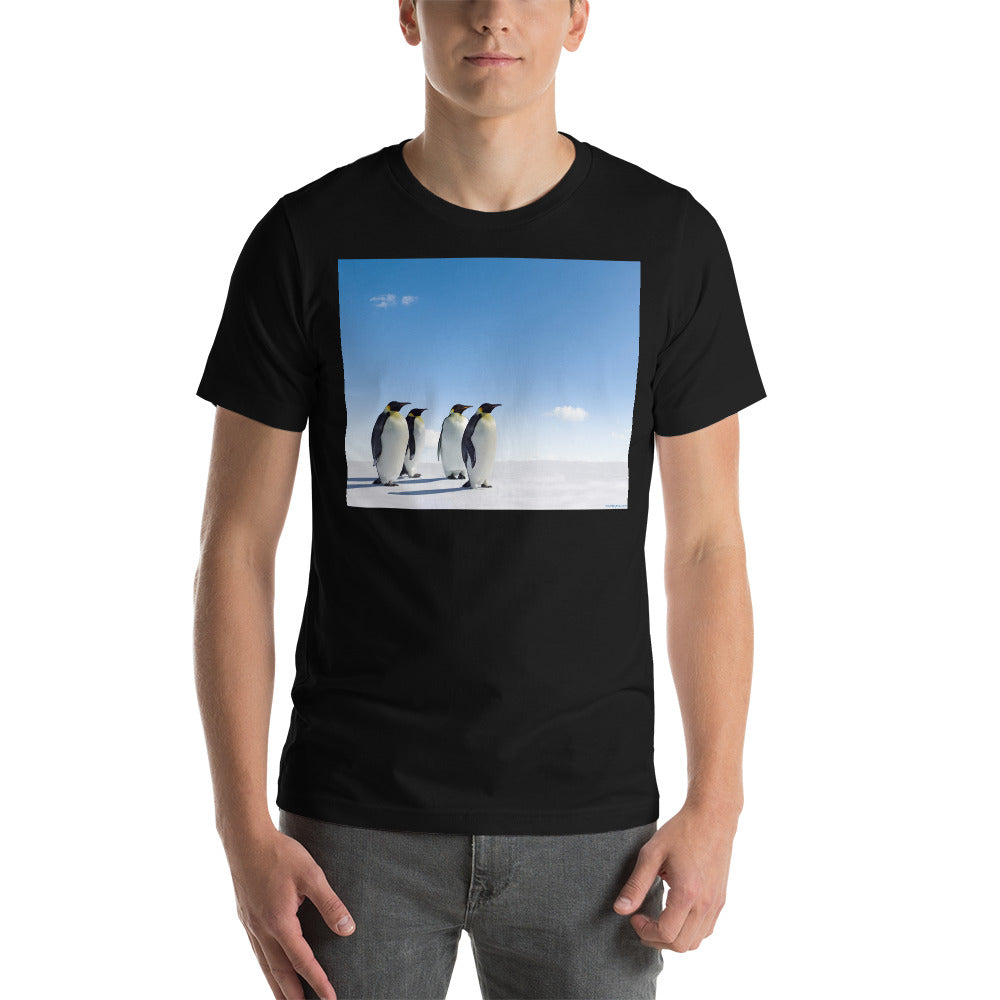 Premium Soft Crew Neck - Emperor Penguins Out for a Stroll