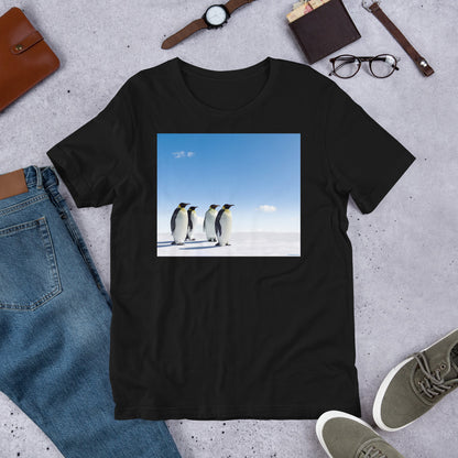 Premium Soft Crew Neck - Emperor Penguins Out for a Stroll