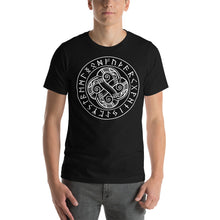 Load image into Gallery viewer, Premium Soft Crew Neck - Sea Serpents in Norse Runic Circle
