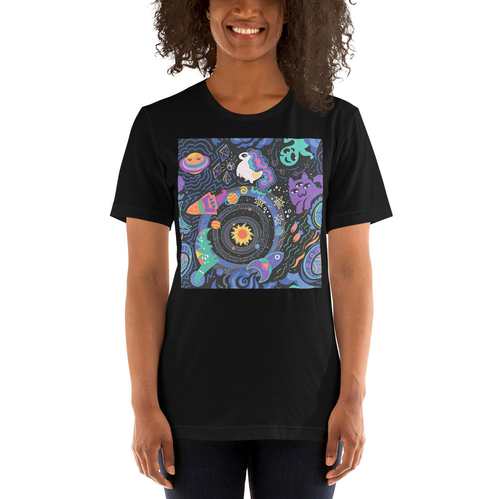 Everyday Elegant Tee  - Fun Solar System