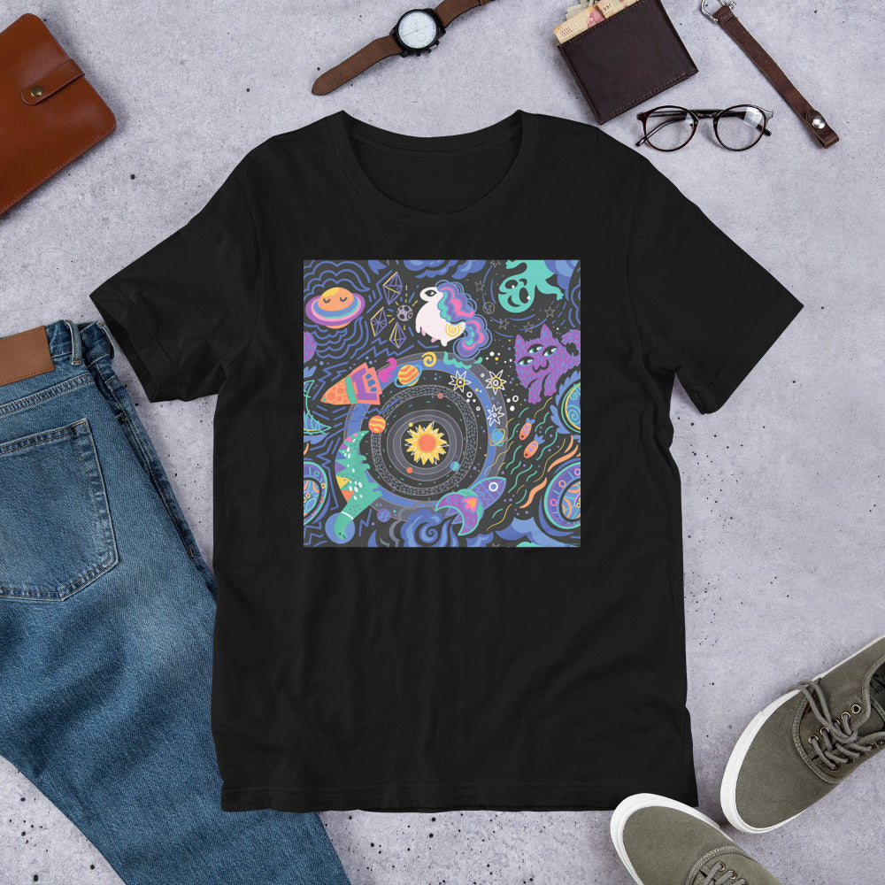 Everyday Elegant Tee  - Fun Solar System