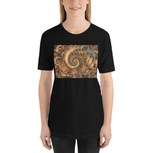 Load image into Gallery viewer, Everyday Elegant Tee - Spiraling Spiral Fractals
