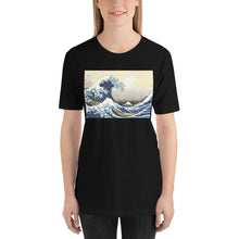 Load image into Gallery viewer, Everyday Elegant Tee - The Great Wave Off Kanagawa by Hokusai
