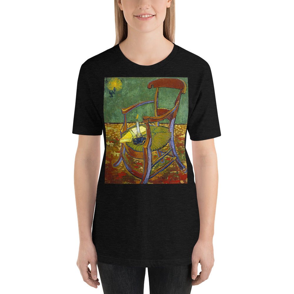Classic Crew Neck Tee - van Gogh: Paul Gauguin's Armchair - Ronz-Design-Unique-Apparel