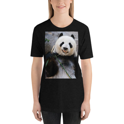Classic Crew Neck Tee - Happy Panda - Ronz-Design-Unique-Apparel