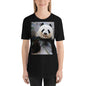 Classic Crew Neck Tee - Happy Panda - Ronz-Design-Unique-Apparel